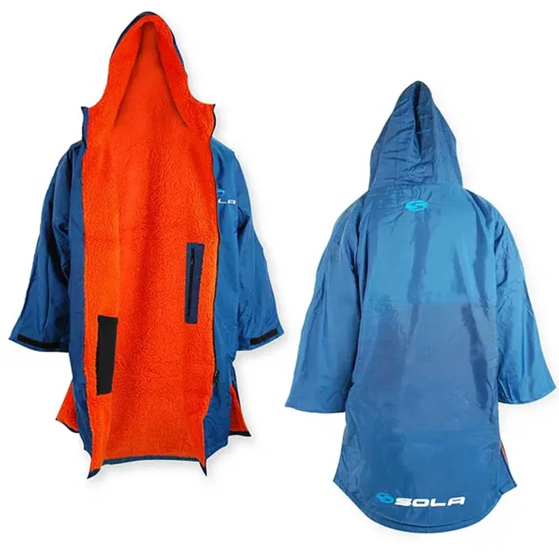 Sola Waterproof Changing Coat Blue/Orange-1